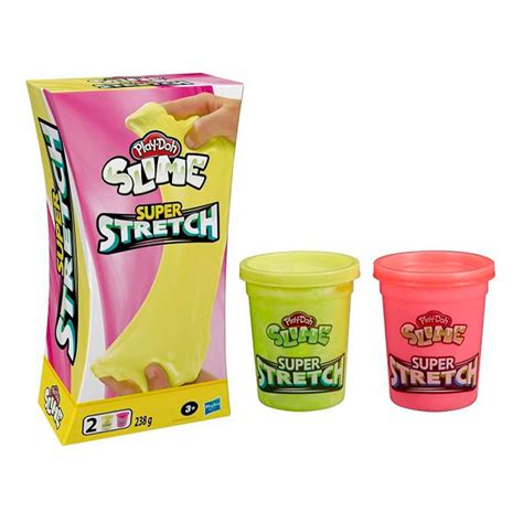 Jogo Play Doh Potes De Slime Amarela Rosa