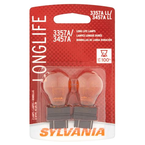 Sylvania 3357a3457a Longlife Automotive Bulb 2 Pack