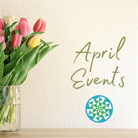 April Events Kaleidoscope