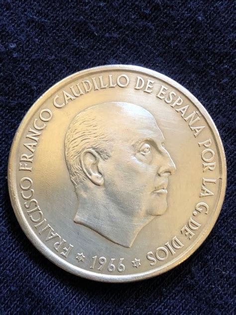 Spain Francisco Franco Pesetas Palo Recto Catawiki