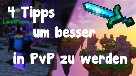 4 Gute TIPPS Um In Minecraft PVP BESSER Zu Werden YouTube