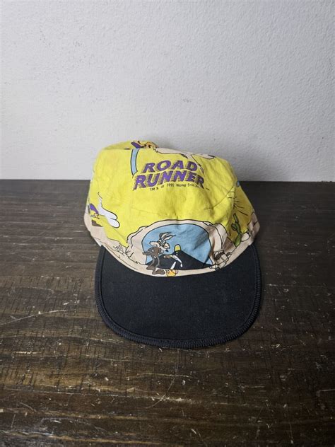 Looney Tunes Vintage 1991 Road Runner Hat 90s Fashion Ebay