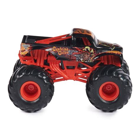 Captains Curse Monster Truck Hot Wheels Monster Jam Captain S Curse