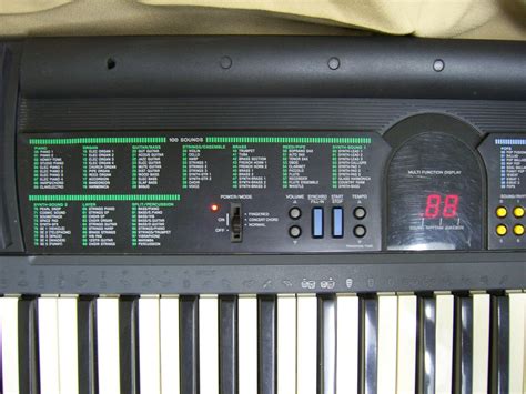 Casio CTK-480 Concertmate 970 Musical Keyboard 100 Sounds 50 Rhythms 20 ...