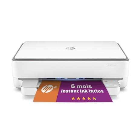 Hp Imprimante Multifonctions Jet D Encre ENVY 6030E 6 Mois D Instant