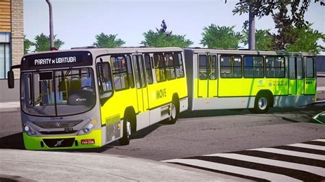 Marcopolo Gran Viale Volvo B340M padrão BH Proton Bus Lukas Gameplays