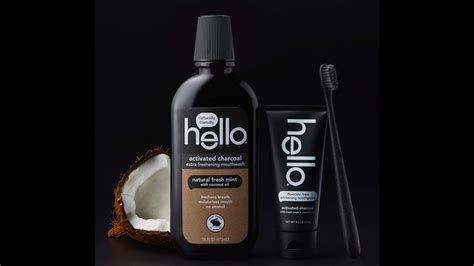 Hello Oral Care Activated Charcoal Mouthwash Petagadget