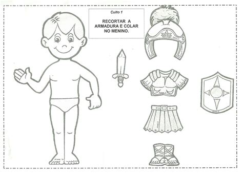 60 atividades bíblicas infantil para montar colorir e imprimir 2dd ...