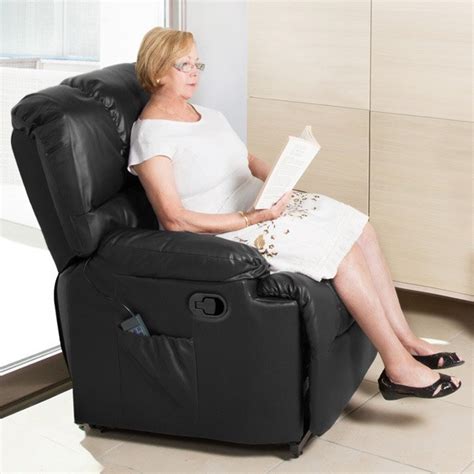 Fauteuil Masseur Relaxant Noir Zen Et Relaxation