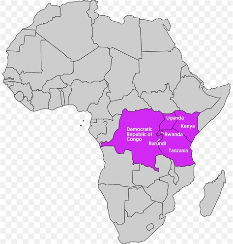 South Africa Rwanda Burundi South Sudan Democratic Republic Of The