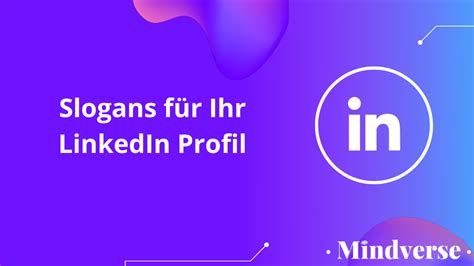 Slogans F R Ihr Linkedin Profil