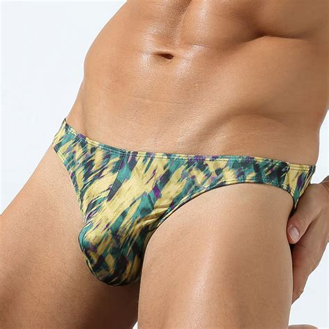 楽天市場メンズビキニ ブリーフ SEOBEAN セビンメンズビキニ LOW RISE BIKINI BRIEF ビキニブリーフ プリント 男性下着 メンズ パンツ セクシー