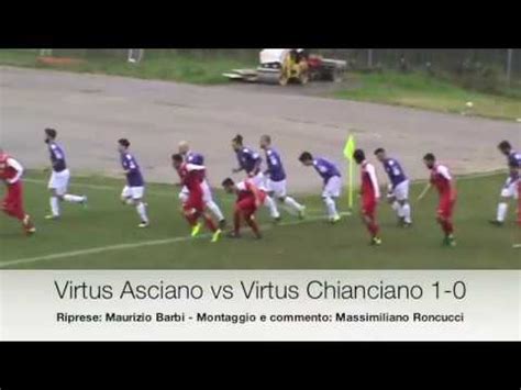 Virtus Asciano Vs Virtus Chianciano Highlights Youtube