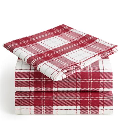 Mellanni 3 Piece Bed Sheet Set 180gsm Heavyweight Cotton Flannel Deep