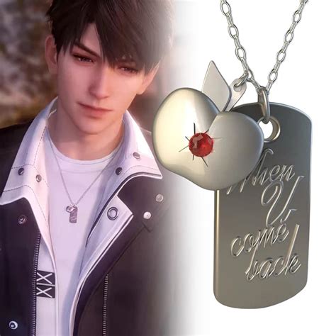 Game Love And Deepspace Caleb Cosplay Necklace Unisex Metal Clavicular