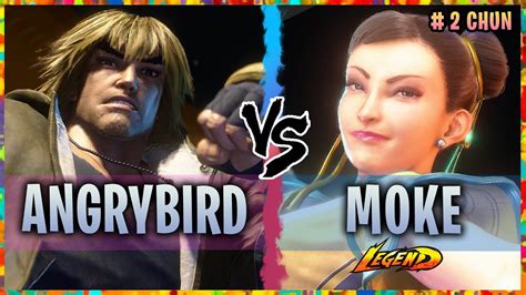 Sf6 Ken Angrybird Vs Ranked 2 Chun Li Moke 『street Fighter 6