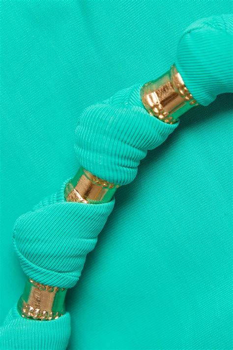 Vix Paula Hermanny Tulum Paula Embellished Low Rise Bikini Briefs The Outnet