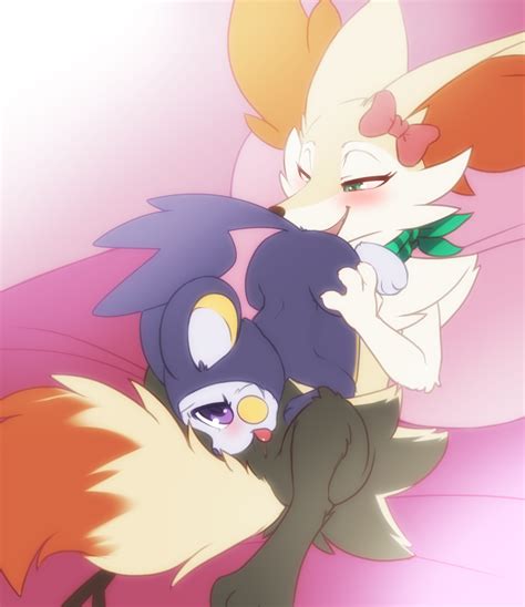 Rule 34 69 Position Anthro Anthro On Anthro Black Body Blush Braixen