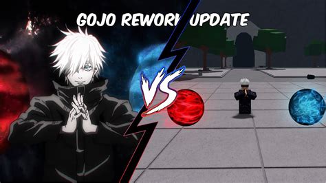 Strongest Battlegrounds Gojo Rework Anime Comparison YouTube