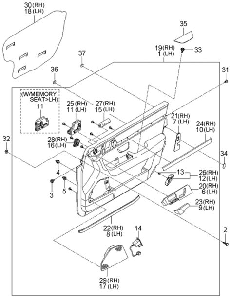 963433F003VA Genuine Kia Grille Assembly Front Speaker