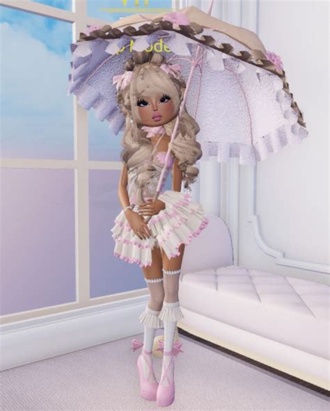 Dress To Impress Dti Pink Freestyle Coquette Vip Fantasy Rococo