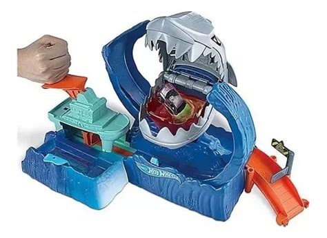 Hot Wheels Pista City Robo Tiburón Shark Frenzy Envío gratis