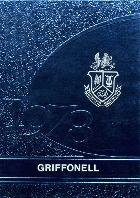 1978 yearbook from Griffith Institute High School from Springville, New York for sale