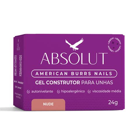 Absolut Gel Construtor Nude G American Burrs Nails