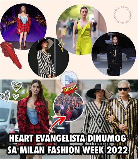 HEART EVANGELISTA TAKES MILAN FASHION WEEK 2022 BY STORM, CAUSING A
