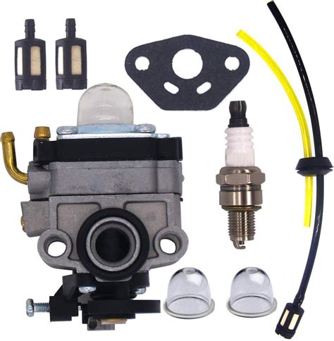 Hippotech Zm Carburetor With Fuel Line Kit For Honda Cycle