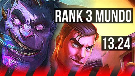 Mundo Vs Jayce Top Rank Mundo Tr Challenger