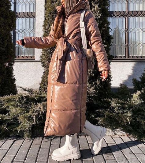 Пуховик из экокожи в интернет-магазине на Ярмарке Мастеров | Пуховики ...