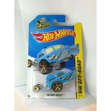 Hot Wheels 2014 HW 越野 HW 夜魔俠 HW Poppa Wheelie 藍色 蝦皮購物