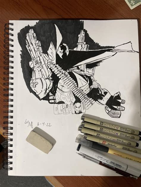 drawing  favorite comic book character spawn rdrawing
