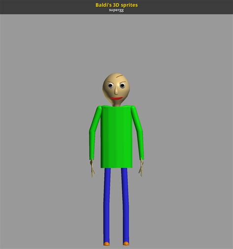 Baldis 3d Sprites Baldis Basics Modding Tools