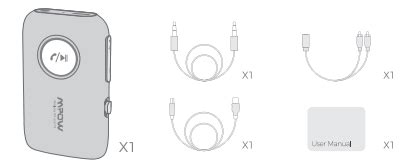 Mpow Bh B Wireless Transmitter Receiver User Manual Manuals Clip