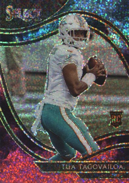 2020 Panini Select Field Level Cosmic Prizm 345 Tua Tagovailoa RC