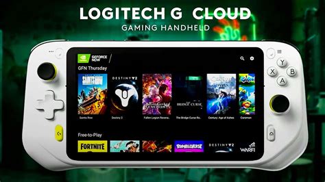 Logitech G Cloud Gaming Handheld Reveal Full Presentation GameSpot