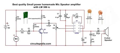 4558 Ic Amplifier Circuit Diagram