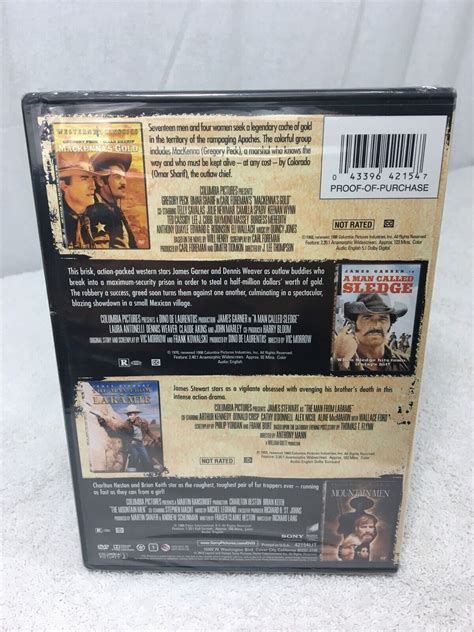 The 4 Movie Most Wanted Westerns Collection DVD 2013 2 Disc Set