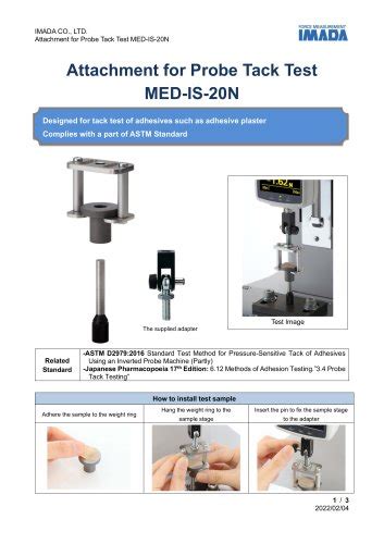 Peel Testing System Imada Pdf Catalogs Technical Documentation