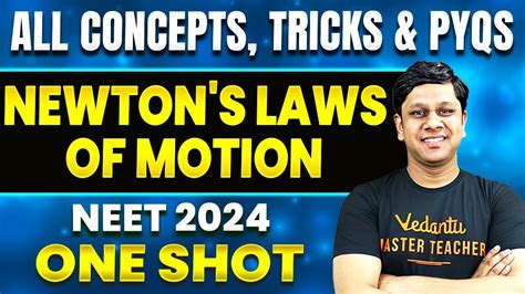 Newton S Laws Of Motion In One Shot All Concepts Tricks And PYQs