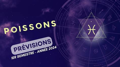 POISSONS prévisions 2024 Vos énergies du 1er semestre 2024 YouTube