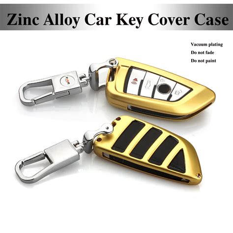 Auto Accessories Zinc Alloy Protective Car Key Case Cover Shell