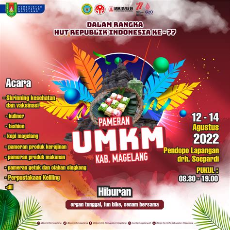 Festival UMKM Magelang Festival Of Small Business And Crafts In