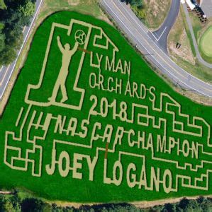 Lyman Orchards’ Annual Corn Maze Celebrates CT native and NASCAR ...