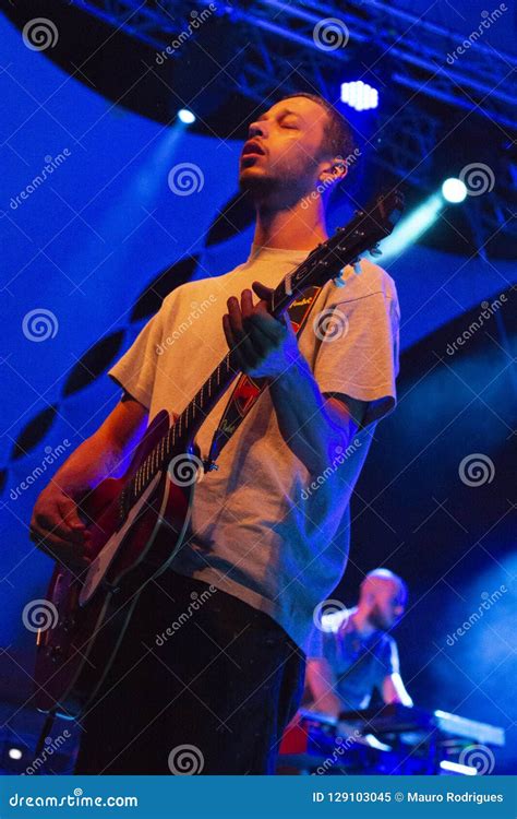 Slow J Artist Performing on Music Festival Editorial Image - Image of ...