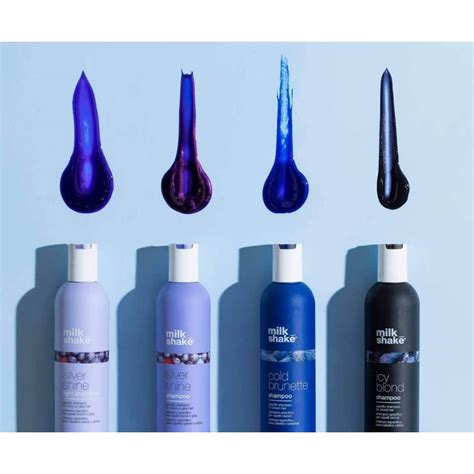 Milk Shake SIVER SHINE ICY BLOND COLD BRUNETTE Shampoo Conditioner แชมพ และครมนวดสตร