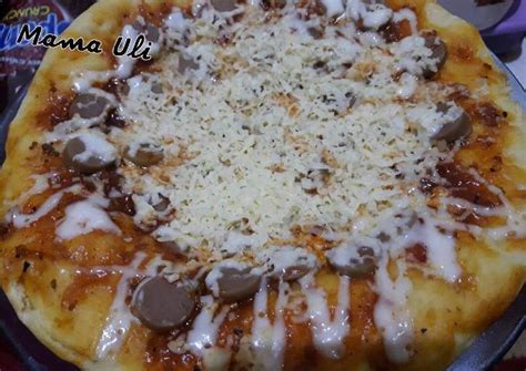 Resep Pizza Teflon Praktis No Ribet Oleh Mama Uli Cookpad