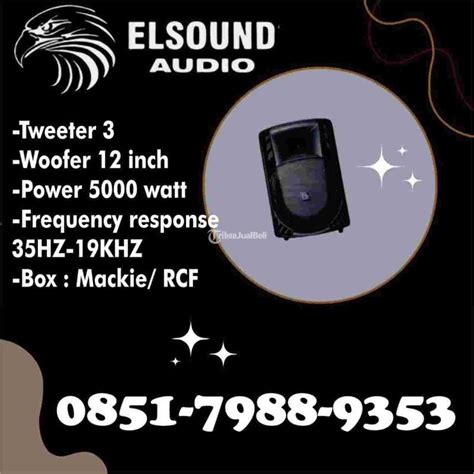 reseller speaker dinding  cafe elsound audio  jakarta barat